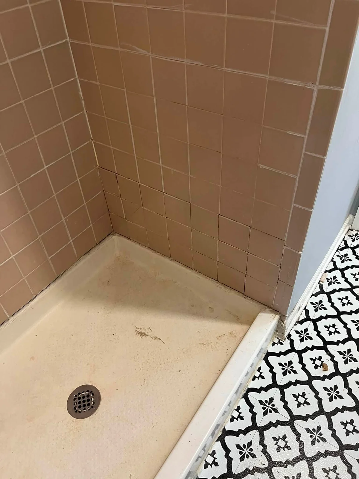 Supplied project photo 5: bathroom tiling, flooring, or shower detail